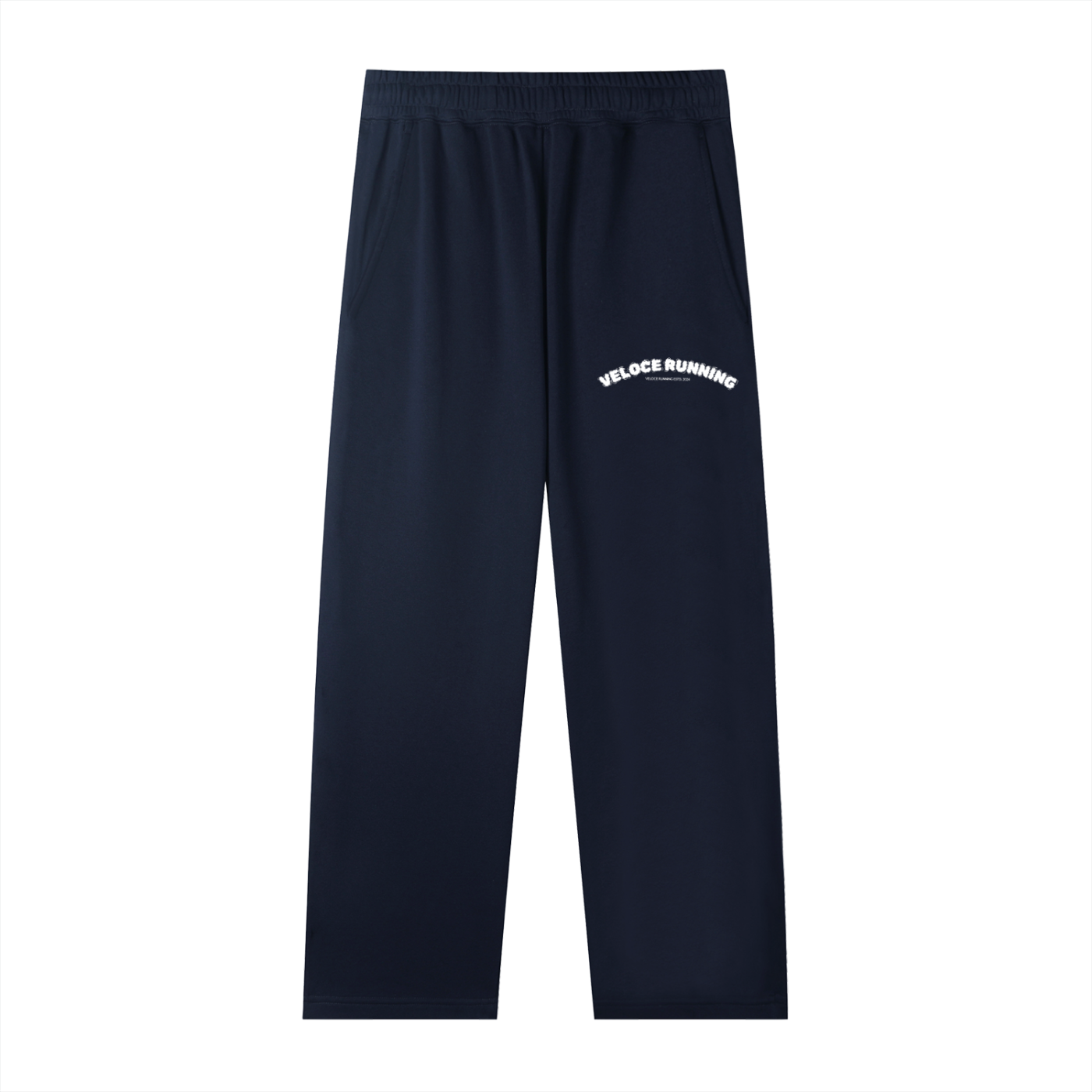Bubble Straight-Leg Sweatpants