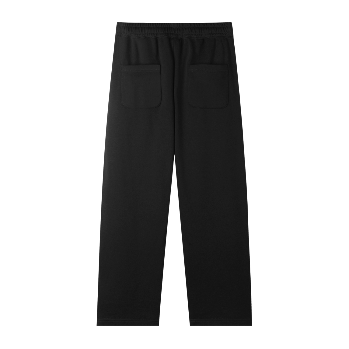 Bubble Straight-Leg Sweatpants