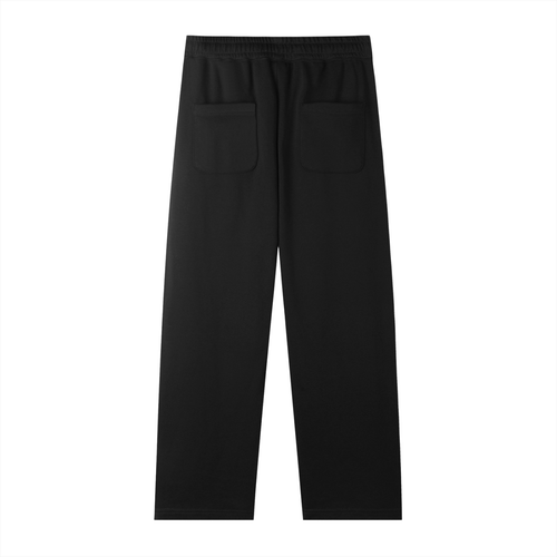 Bubble Straight-Leg Sweatpants