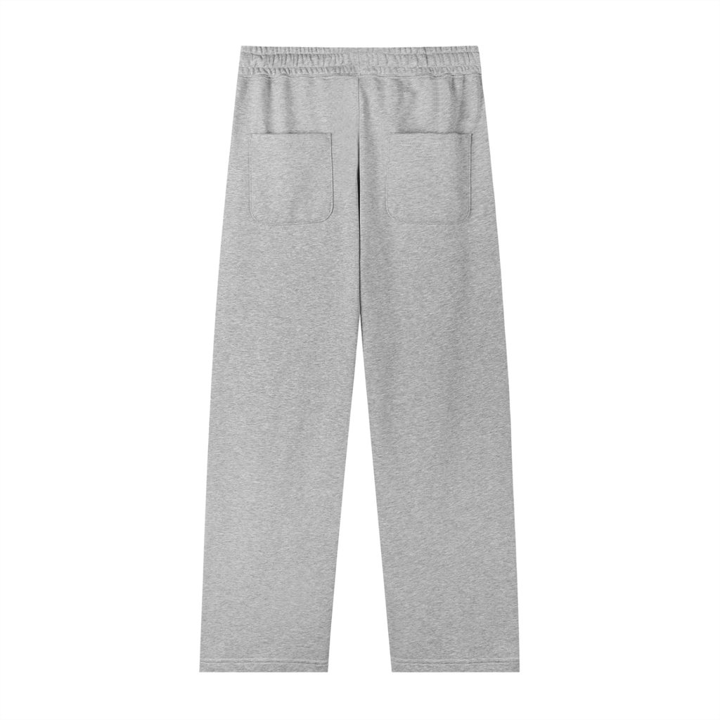 Bubble Straight-Leg Sweatpants