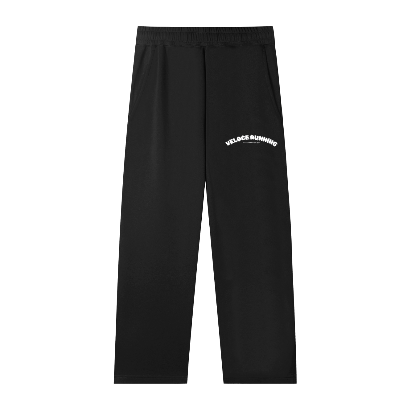 Bubble Straight-Leg Sweatpants
